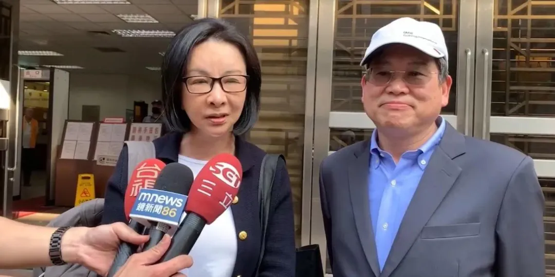 前中國小姐張淑娟今日出庭受訪時痛批做假新聞已經跨越記者底線無法原諒。（圖／中天新聞）
