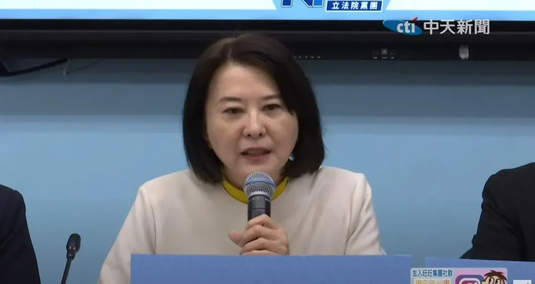 國民黨立委王鴻薇。（圖/中天新聞）