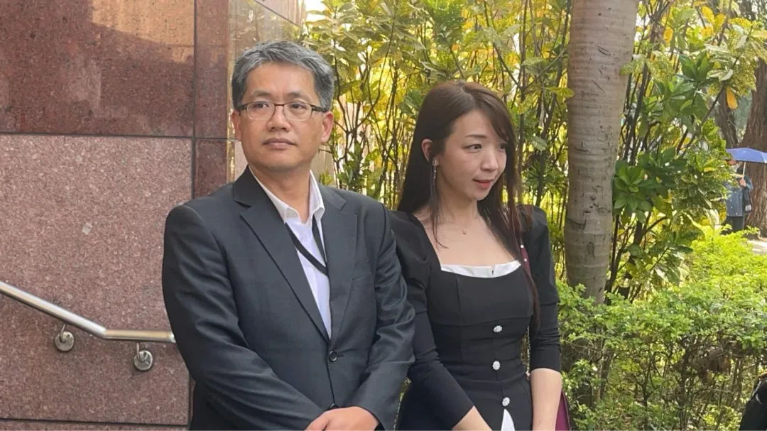 吳欣盈提告返還四寶官司,超基因生技委任律師出庭受訪。(圖/資料照)