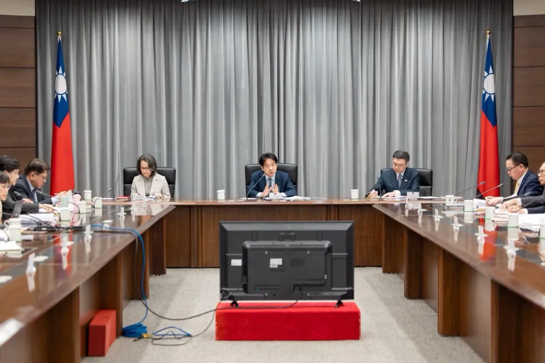 總統賴清德13日主持國安高層會議。（圖／總統府提供）