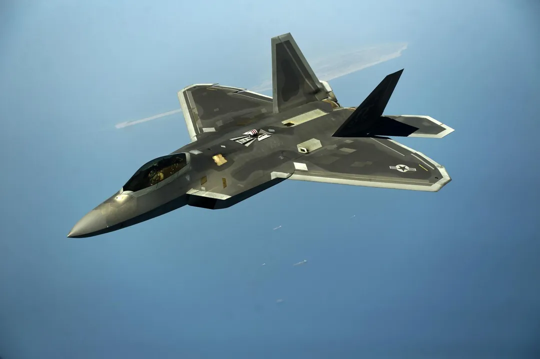 F-22。（圖／美國國防部）