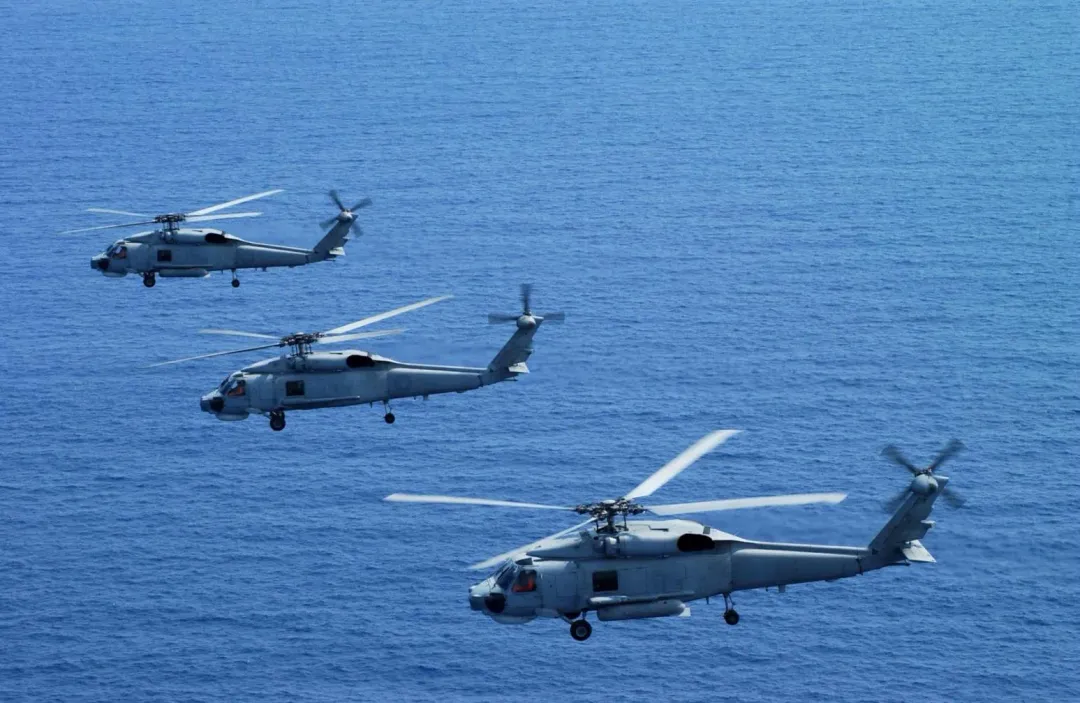 S-70C(M)直升機是目前作戰主力。(圖/截自海軍臉書)