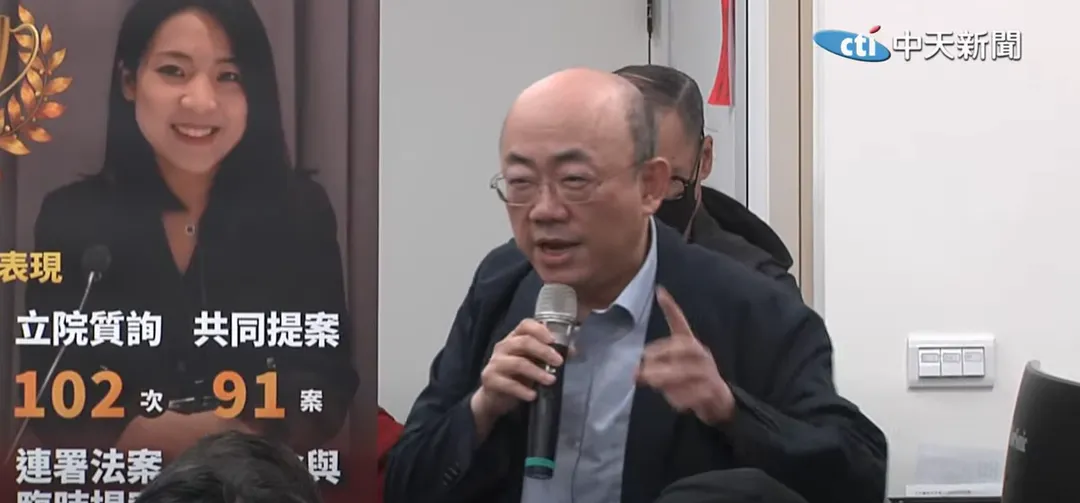 前立委郭正亮怒批賴政府擾民並呼籲在野黨追究改名所需的具體預算。（資料照／中天新聞）
