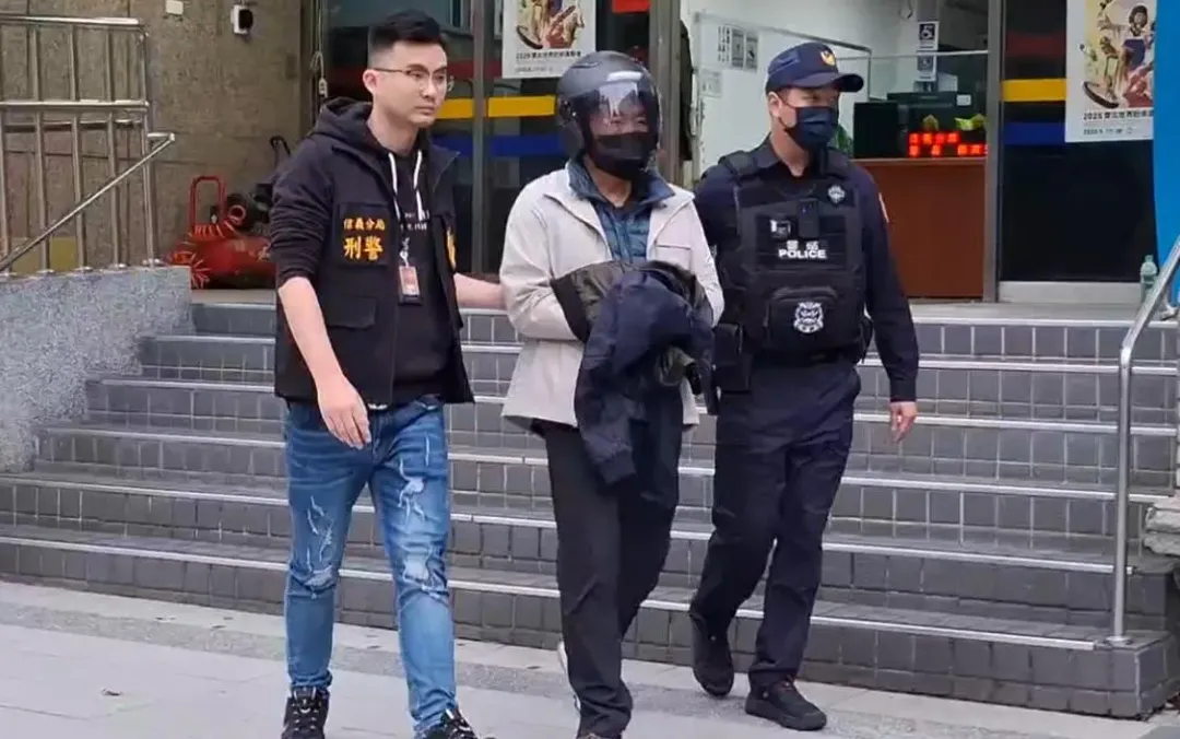 殺人董座曾志新偵訊結束警方移送地檢署。（圖／翻攝畫面）