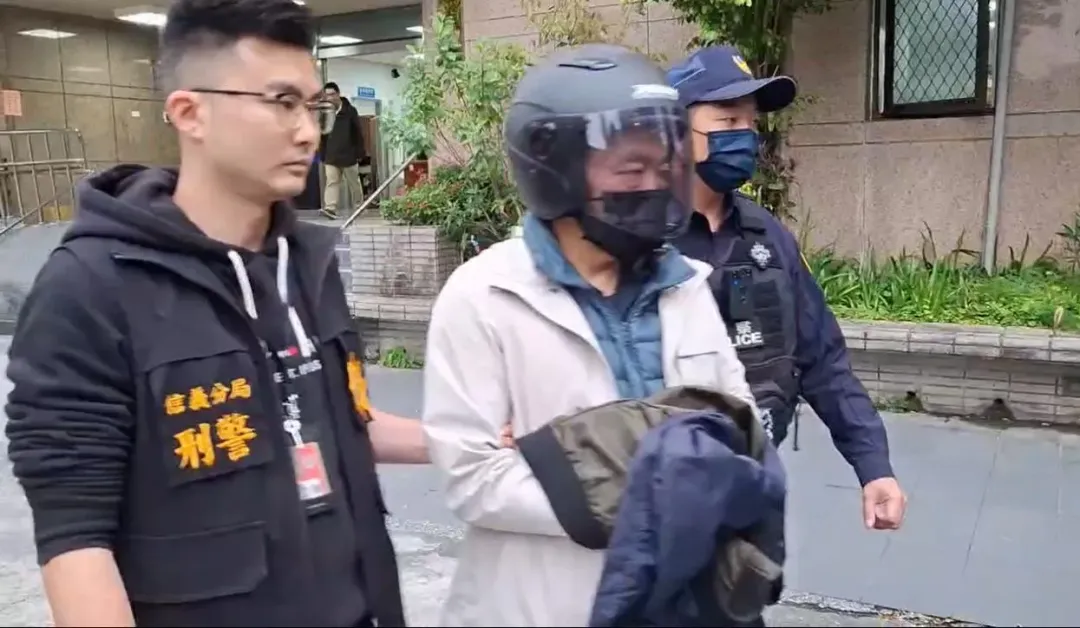 雲云科技公司董座曾志新遭檢方聲押。（圖／翻攝畫面）