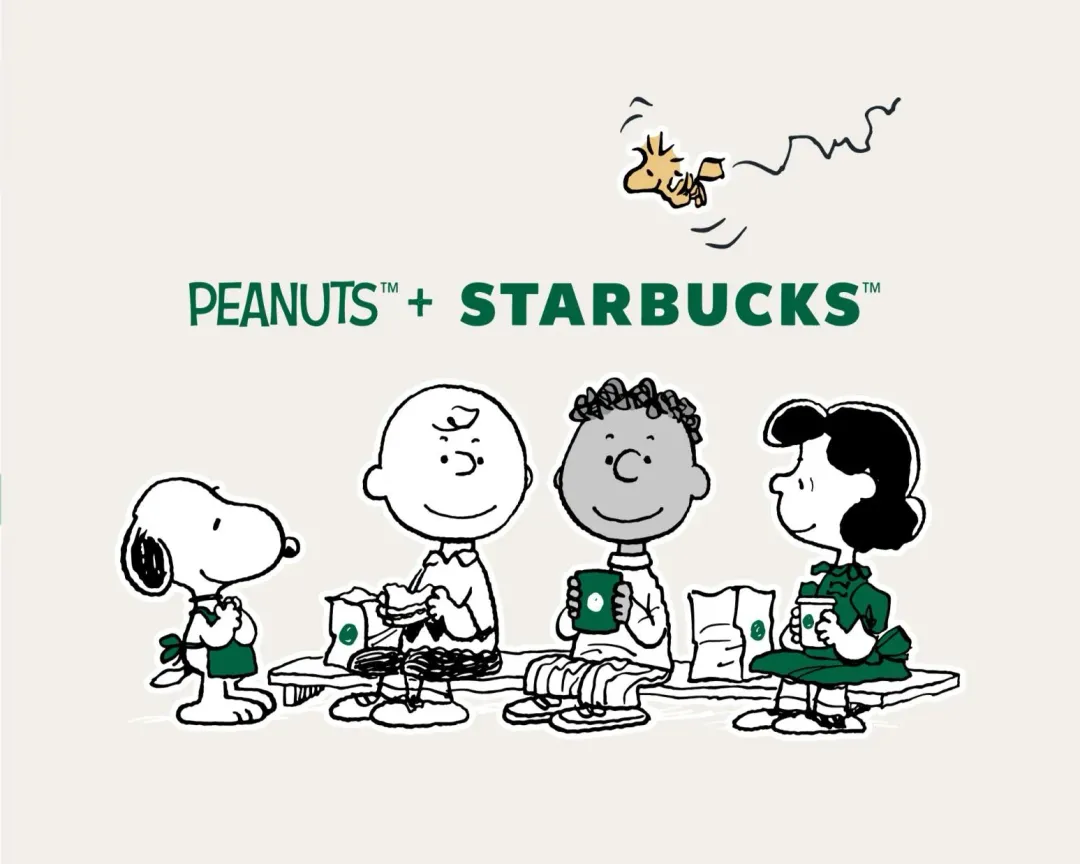 星巴克首次與經典漫畫 PEANUTS聯名，攜手打造專屬角色「Joe Kind Snoopy」。（圖／星巴克提供）