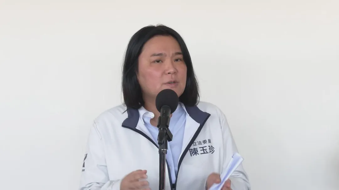 國民黨立委陳玉珍。（圖／中天新聞）