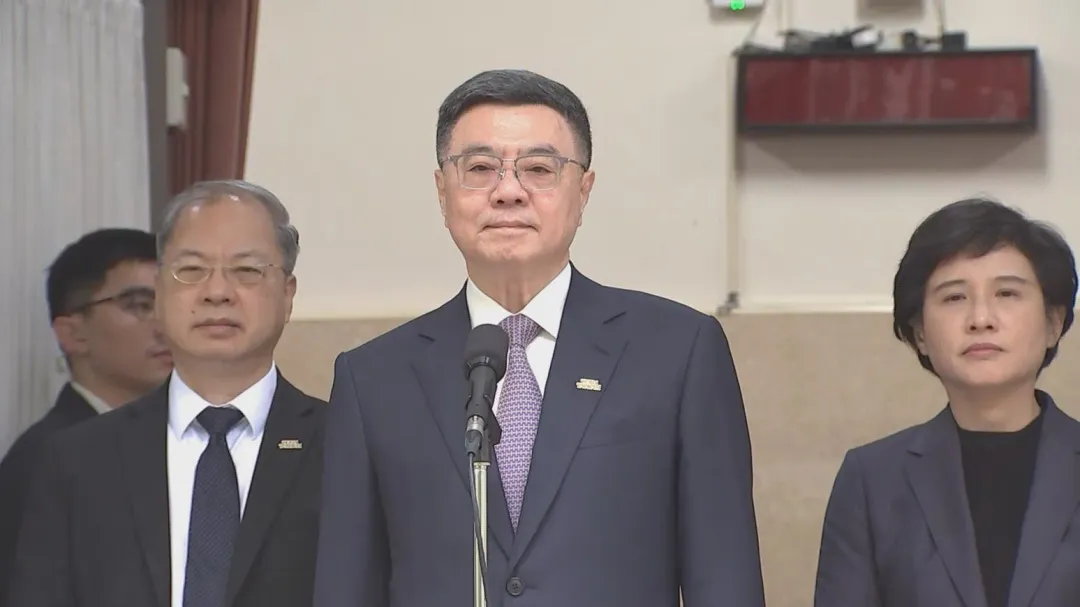 行政院長卓榮泰針對「還税於民」法制化做出回應。（圖／中天新聞）