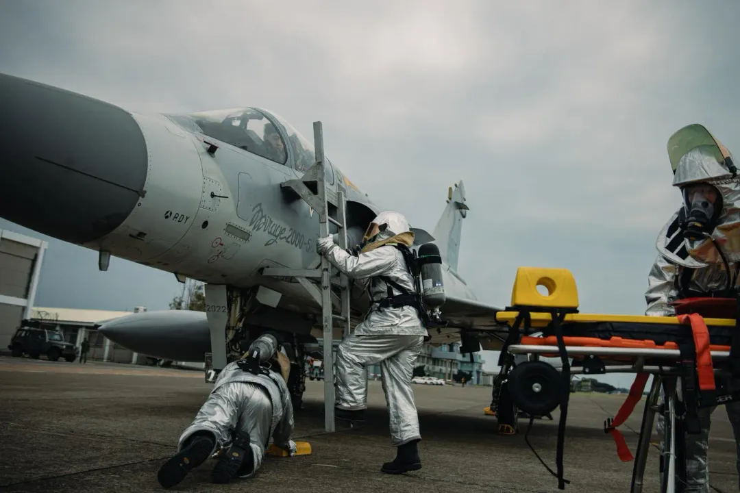 空軍立即戰備操演。（圖／軍聞社）