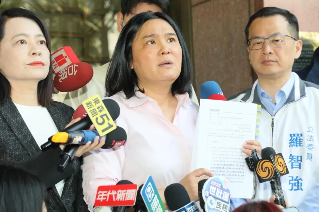 陳玉珍表示，期待北檢不要再睡覺了。（圖/國民黨提供）