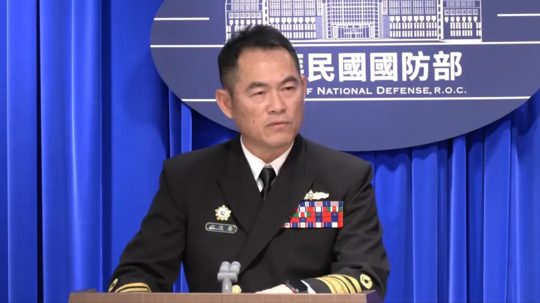 海軍司令部參謀長邱俊榮中將。(圖/中天新聞)