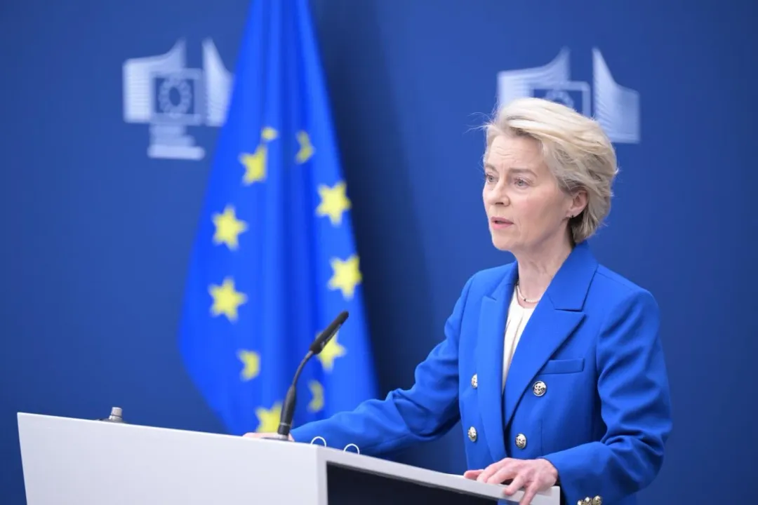 歐盟主席范德賴恩。(資料照/翻攝自X@vonderleyen)