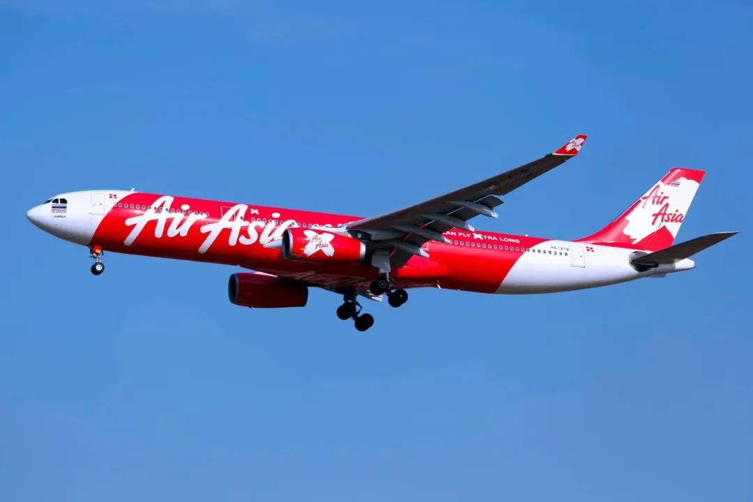 亞洲航空是亞洲規模最大的廉價航空公司。（示意圖／翻攝自Facebook@flyairasia.tw）