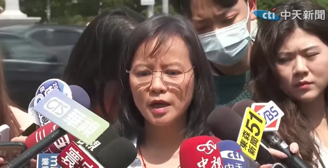 北一女中教師區桂芝遭青鳥出征。（圖／中天新聞）