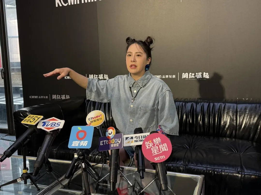 黃小柔表示自己身為後輩，不方便評論曾國城、黃子佼。（圖／記者陳曉涵攝）
