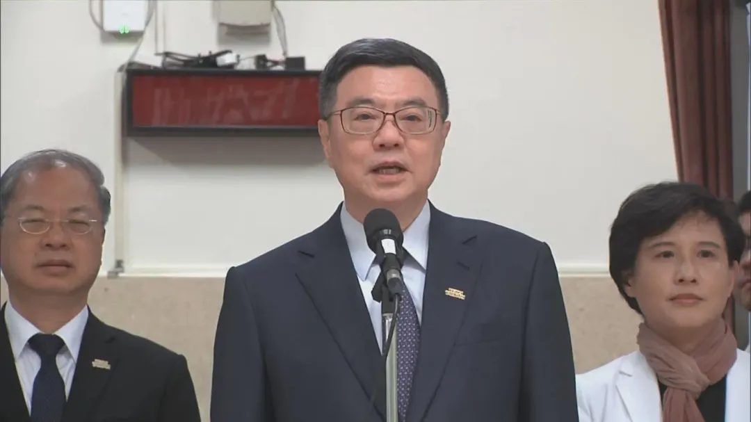 行政院長卓榮泰第三度赴立院進行施政報告與總質詢,但仍無法上場。(圖/中天新聞)