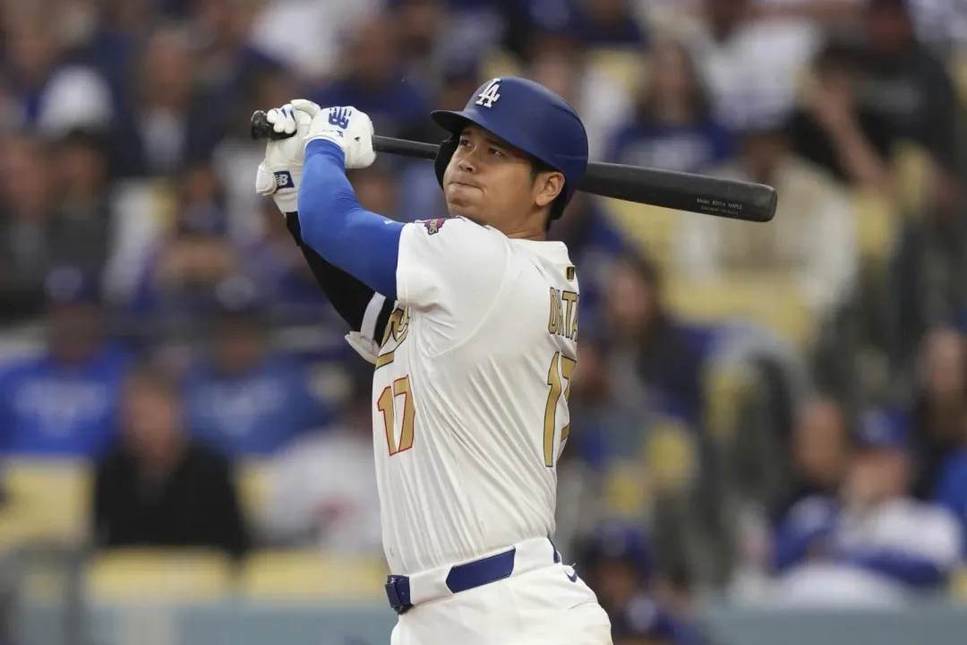 大谷翔平開轟。（圖／美聯社）