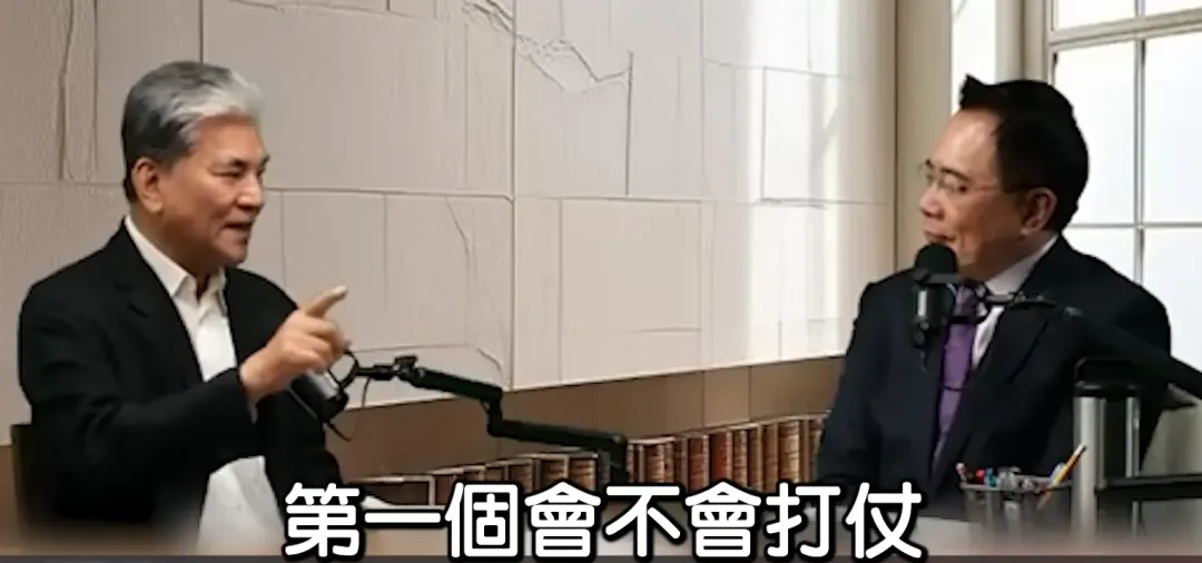 李鴻源（左）、蔡正元（右）