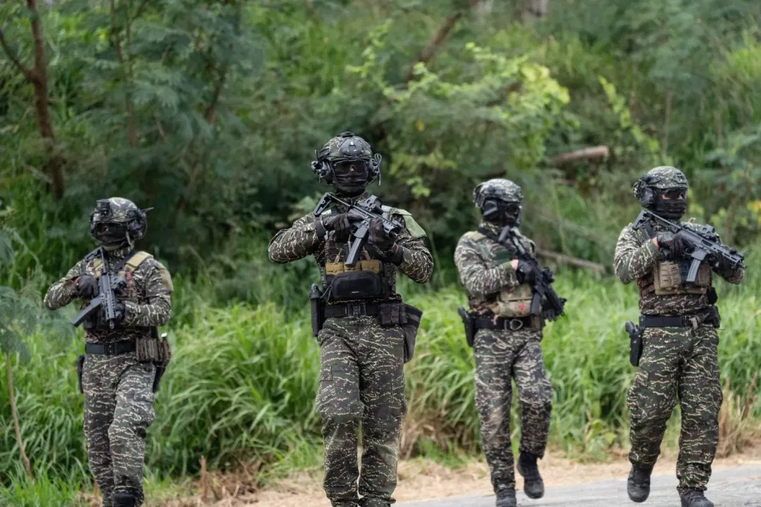 賴清德21日宣布國軍志願役待遇調整自4月1日起實施。（圖取自國防部發言人臉書）