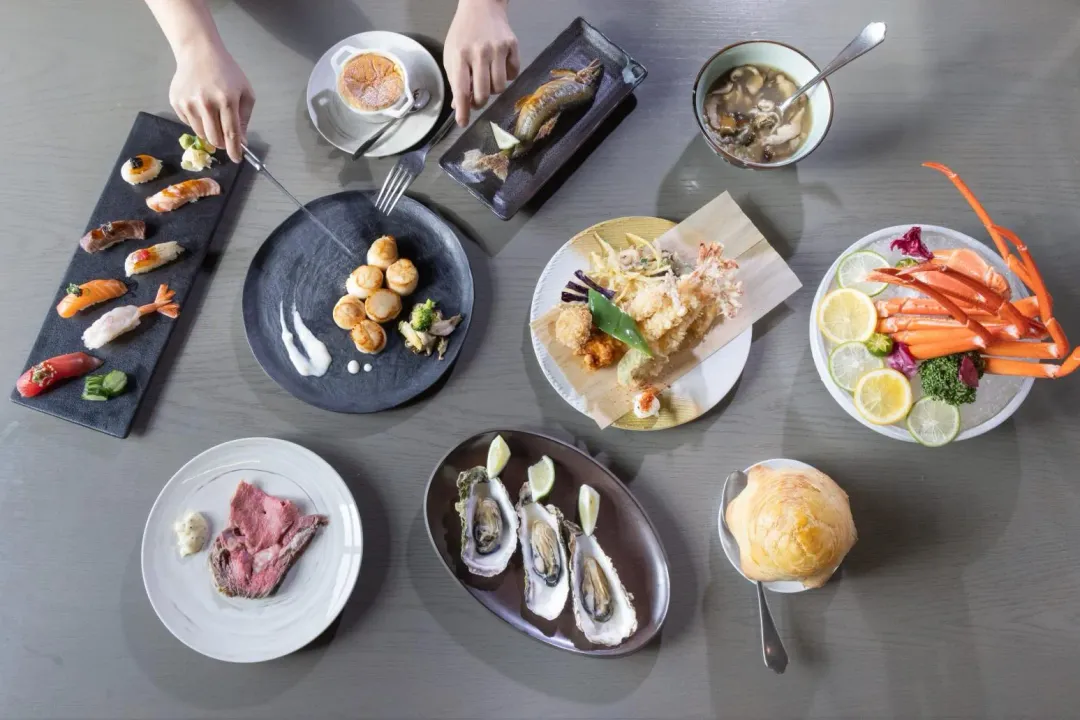 人氣高空Buffet「INPARADISE 饗饗」數字解密，十大人氣必吃料理揭曉。（圖／饗賓集團提供）