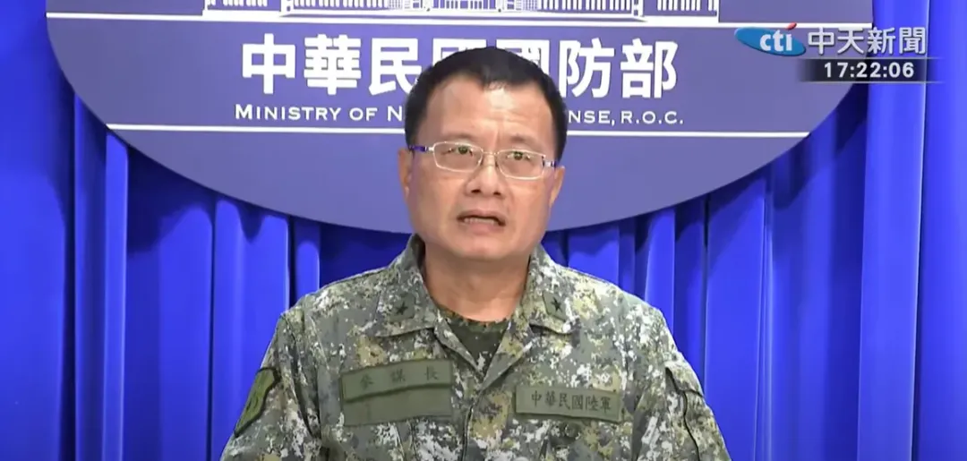 後備指揮部參謀長薛淵銓少將。(圖/中天新聞)