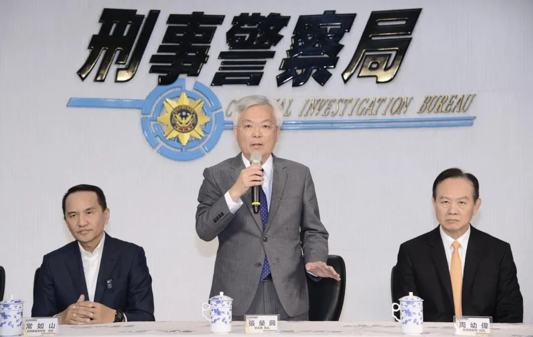 警政署推動全民打詐檢舉獎金署長張榮興說明獎勵辦法。（圖／翻攝畫面）