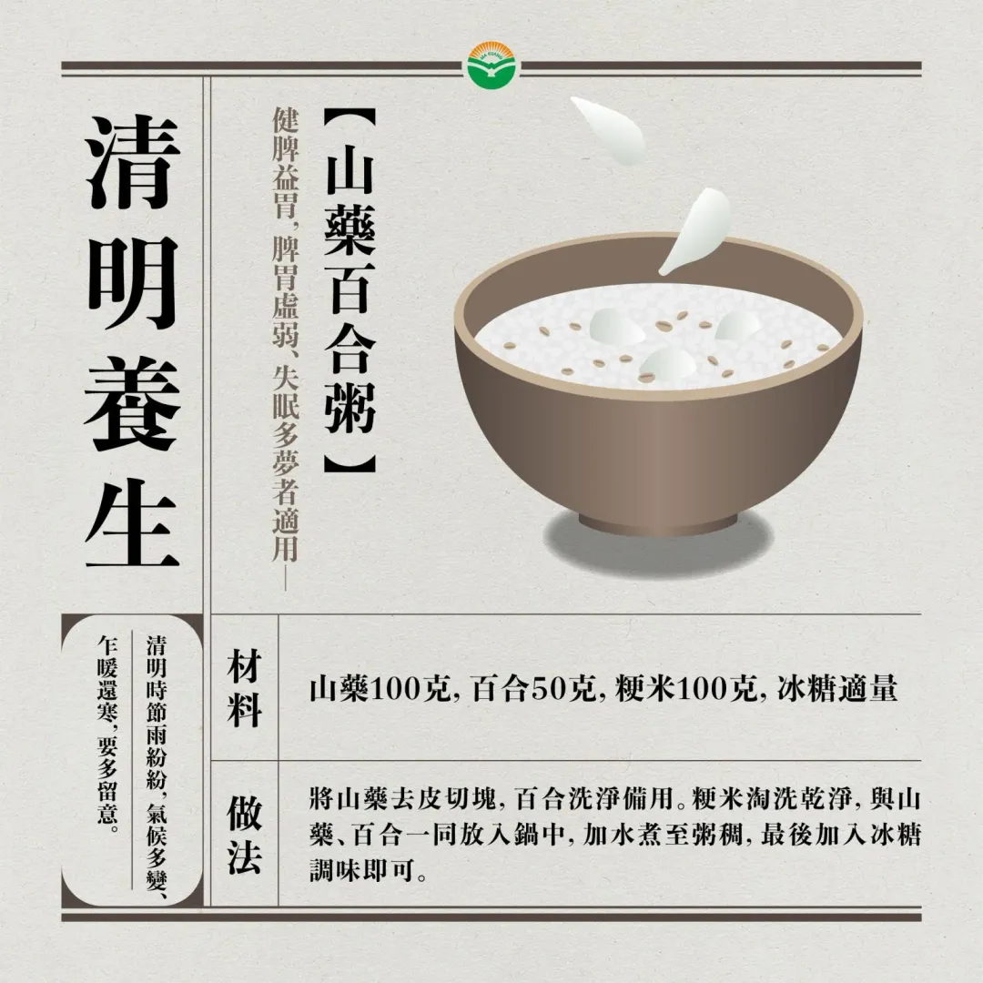 山藥百合粥。（圖／陽明馬光中醫診所）