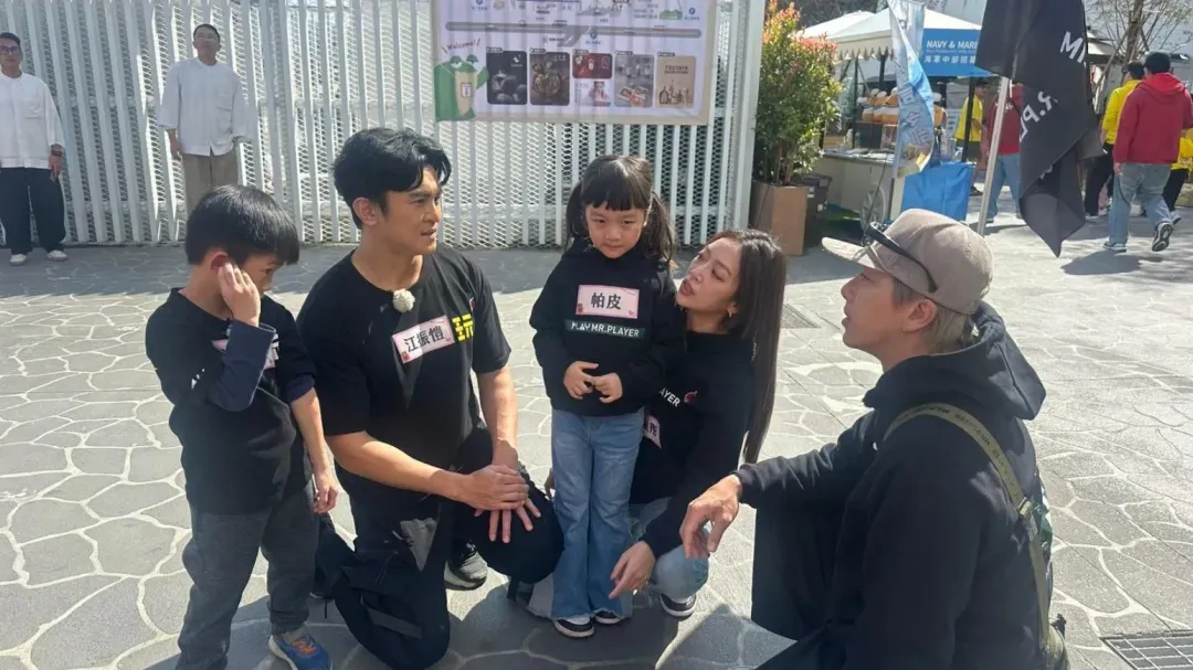 《綜藝玩很大》錄影小朋友大哭。（圖／綜藝玩很大提供）