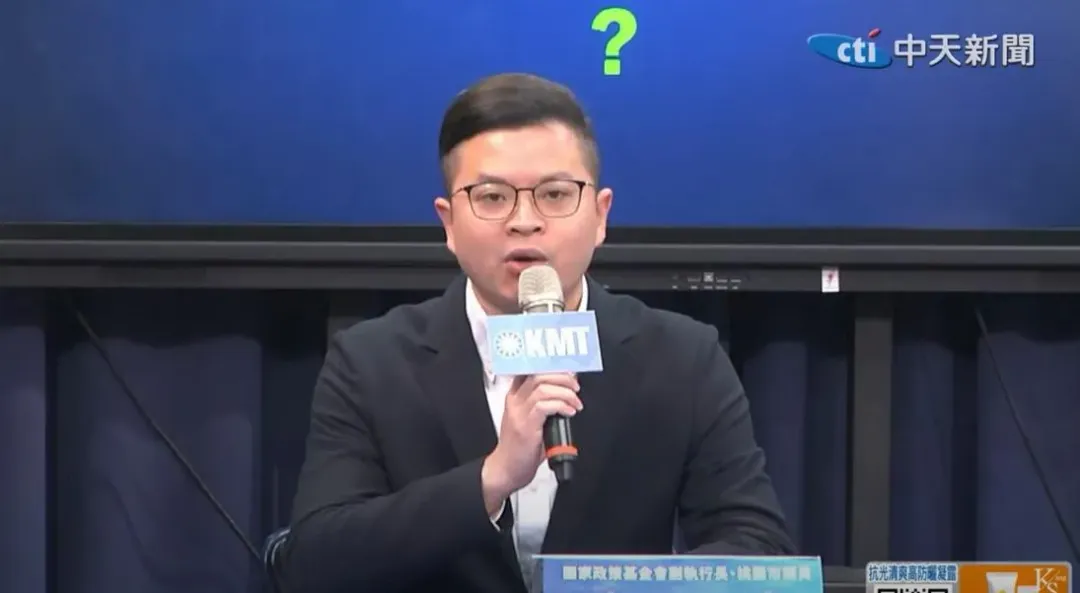 國民黨桃園市議員凌濤。（圖/中天新聞）