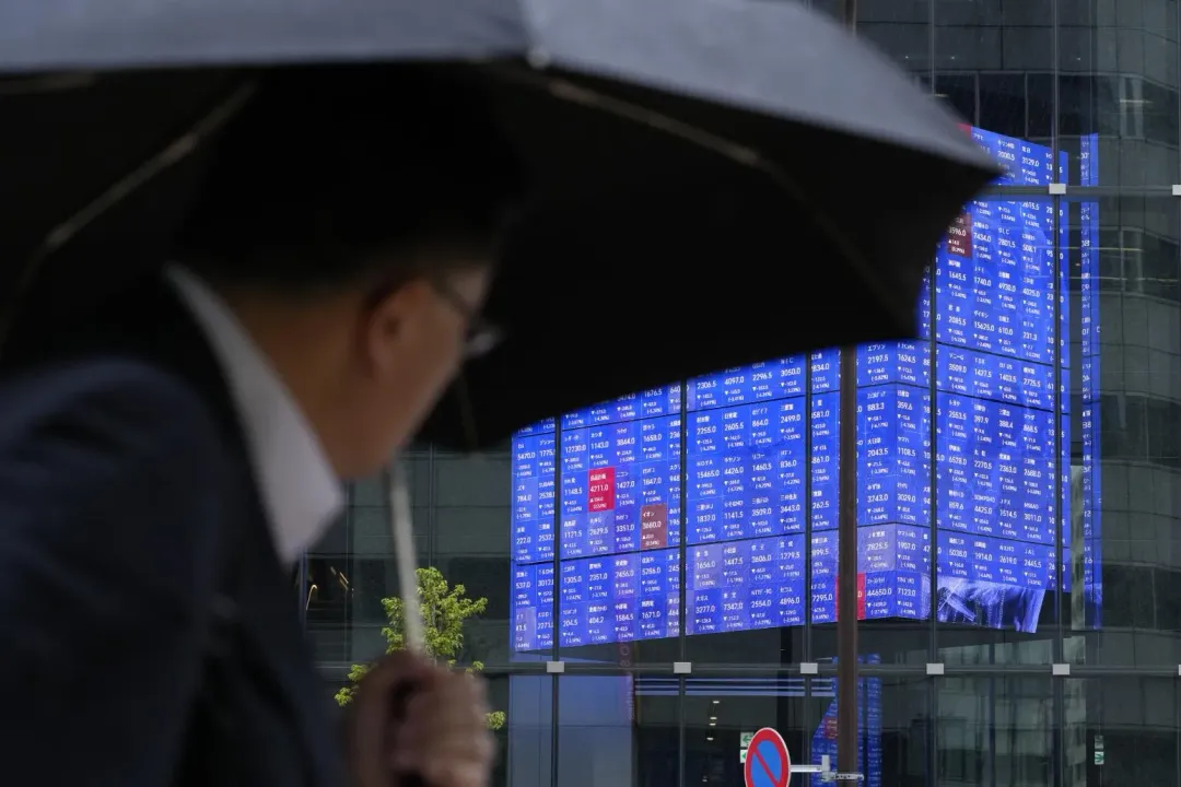 日股示意圖。（圖／美聯社）