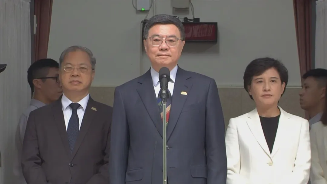 行政院長卓榮泰表示5月一定可以與美方就對等關稅談判(攝自中天新聞)