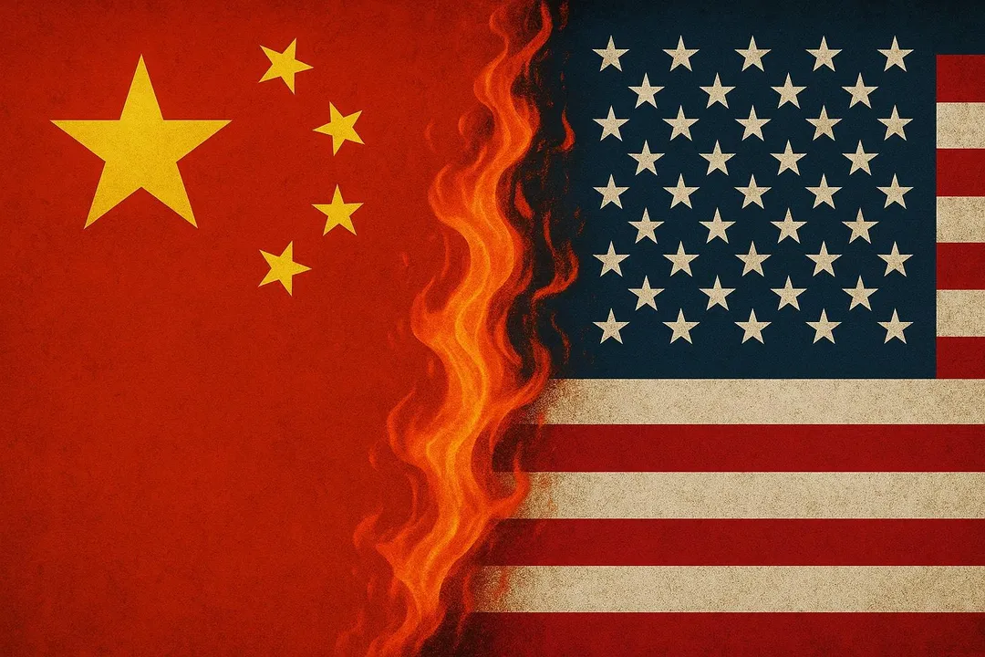中美在AI發展路徑截然不同，專家認為未來必定出現兩套平行但不相容的AI系統。（示意圖／AI）