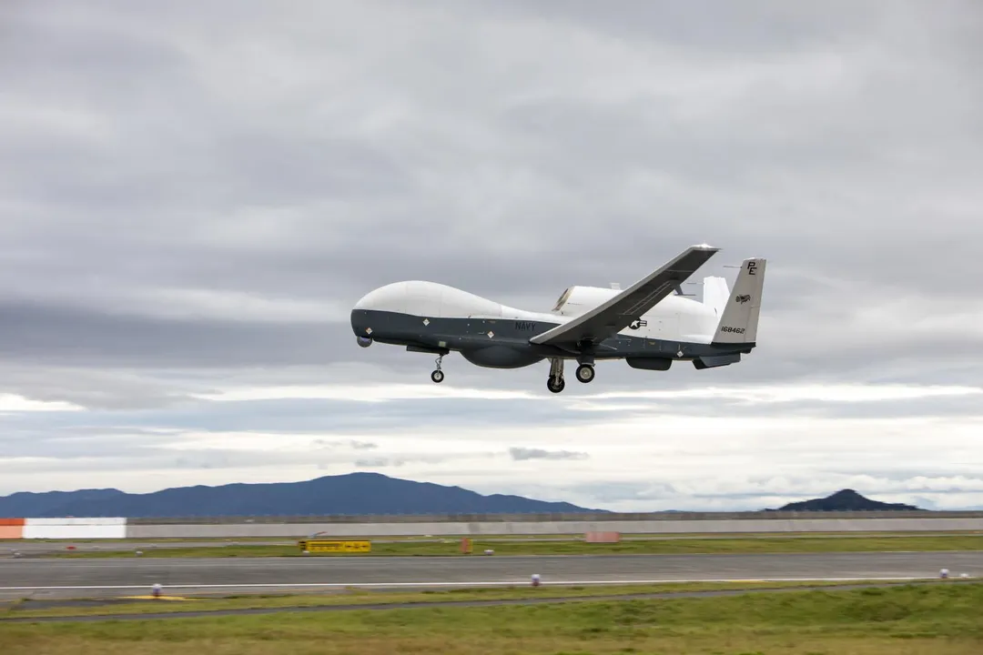 MQ-4C Triton。(圖/美國戰爭部)