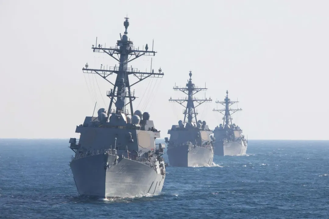 美軍勃克級驅逐艦。(圖/美國海軍)