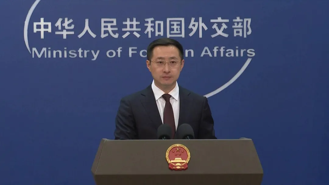 大陸外交部發言人林劍回應中方違背日內瓦經貿會談共識一事。（資料照／新華社）