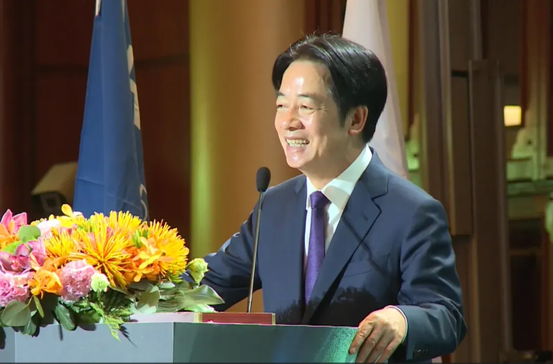 總統賴清德12日出席國際扶輪3523地區2025年地區年會開幕式。（圖／總統府提供）
