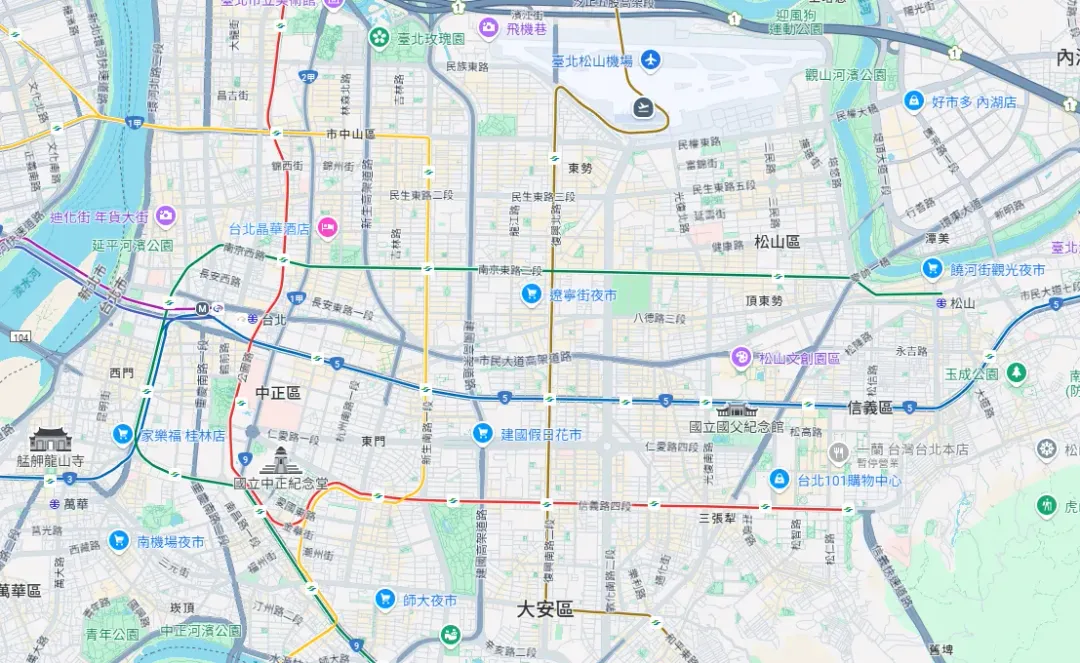 不少人會使用Google地圖。(圖/翻攝自Google maps)