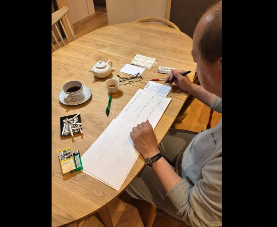 柯建銘13日發文。（圖／翻攝柯建銘臉書）