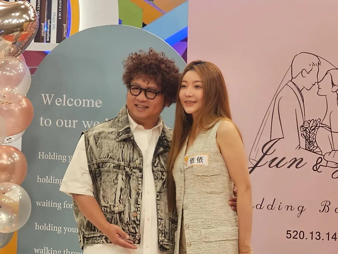 納豆與依依將在5月25日於寒舍艾美酒店舉辦婚禮。(圖/記者黃玉婷 攝)