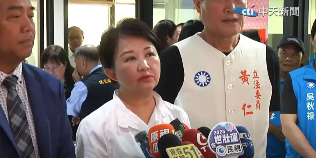 台中市長盧秀燕。（圖／中天新聞）