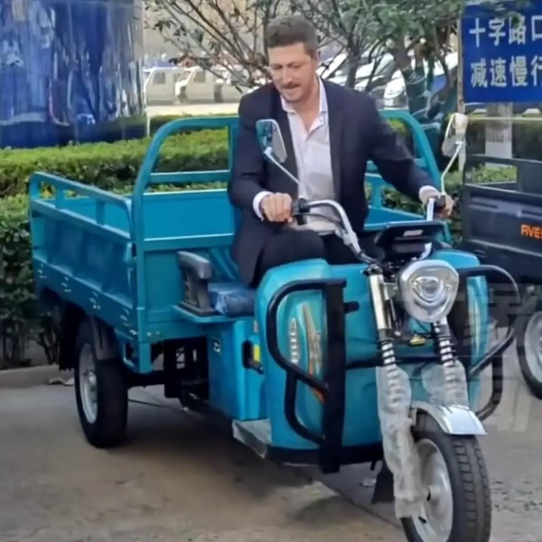 大陸三蹦車近期在美國掀起熱潮。（圖／翻攝微博）