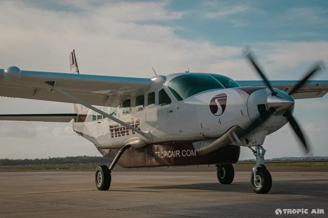 熱帶航空一家小飛機發生劫機事件。（圖／翻攝臉書「Tropic Air Belize」）