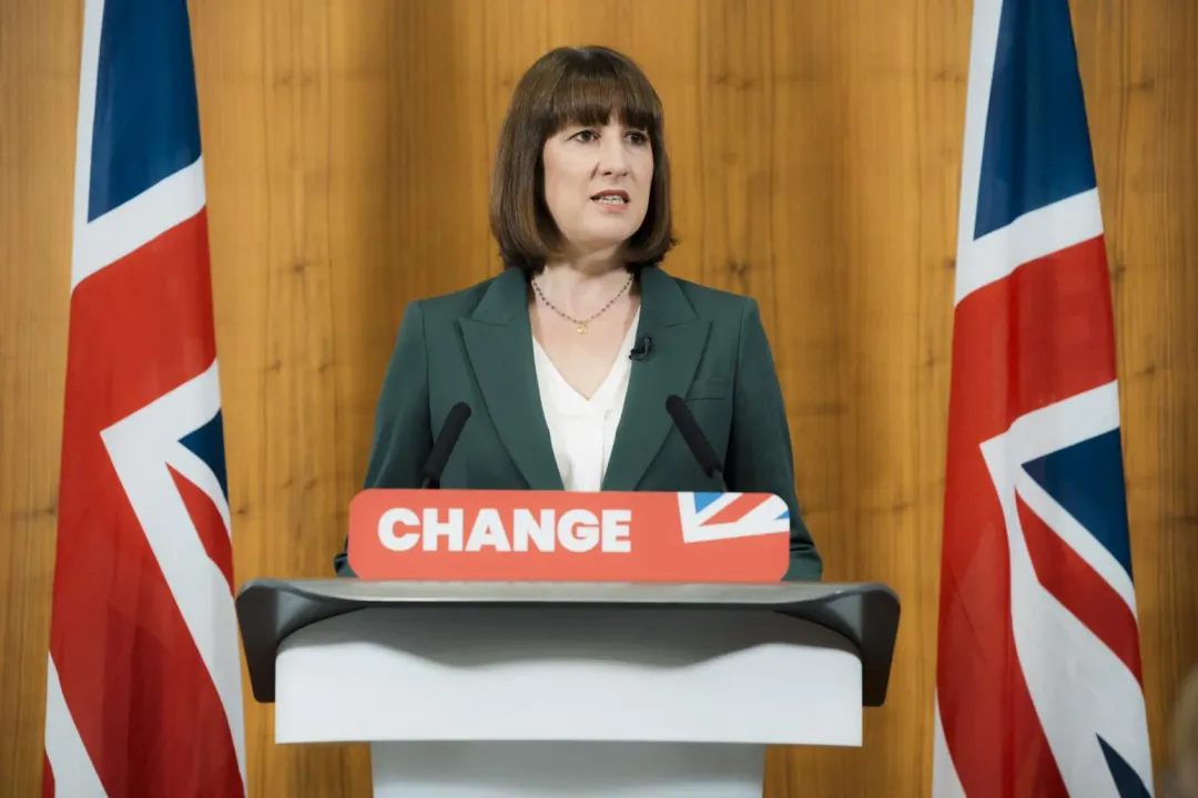 英國財政大臣里夫斯。（資料照／翻攝自X@RachelReevesMP）