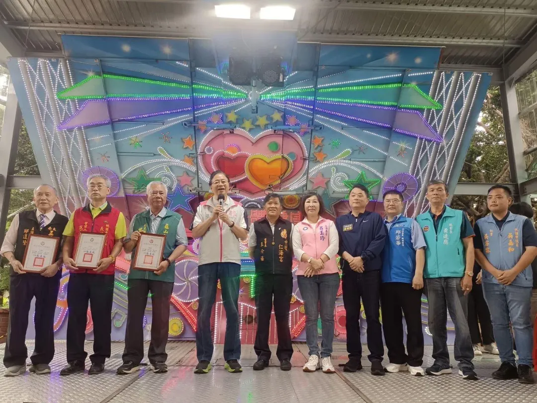 張善政出席中壢仁海宮天上聖母聖誕活動，痛批罷團「侮辱神明」。（圖／翻攝桃園市政府官網）