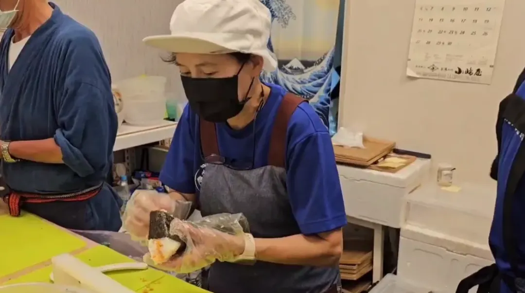 飯糰店這兩天都提早完售。（圖／中天新聞）