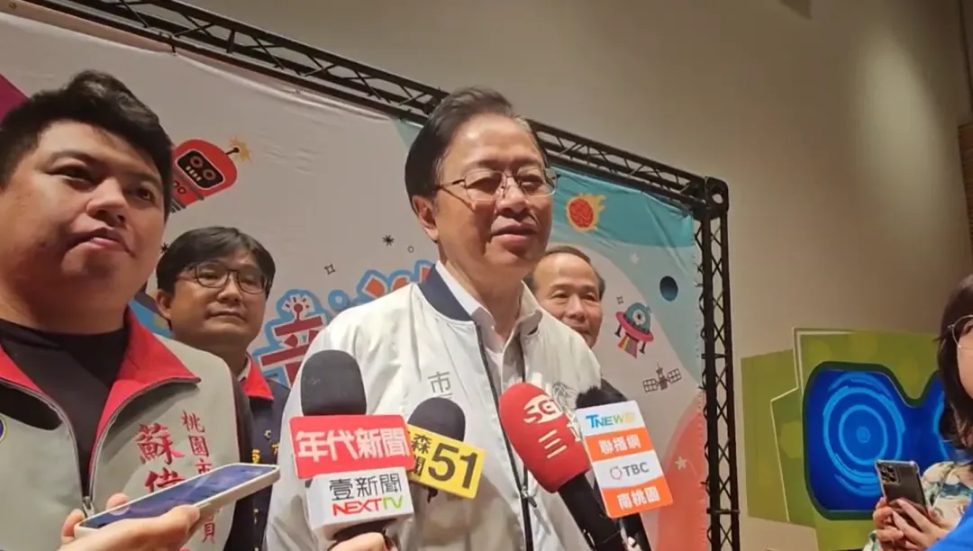桃園市長張善政。(圖/中天新聞)