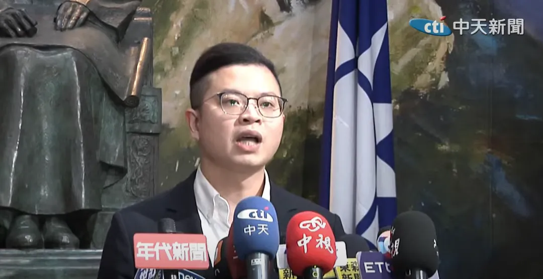 凌濤批評民進黨讓台積電設廠龍潭破局。(圖/中天新聞)