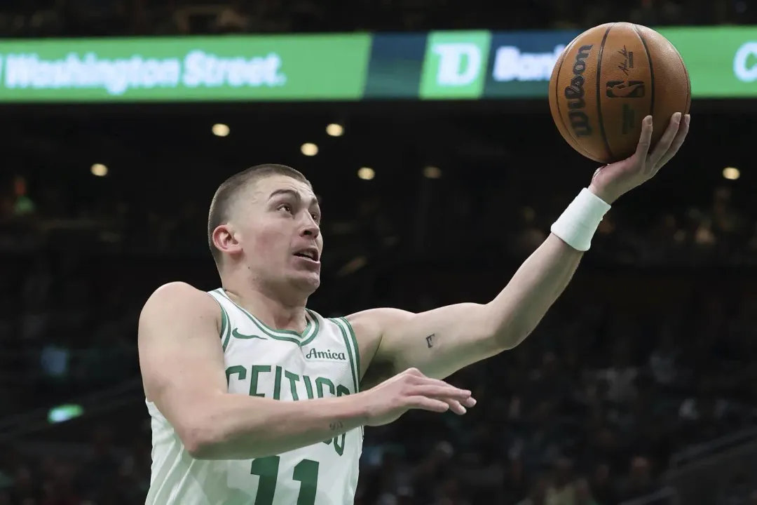 塞爾蒂克好手普瑞查德獲選NBA年度最佳第6人。（圖／美聯社）