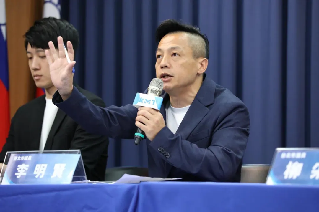國民黨台北市議員李明賢。（圖/國民黨提供）