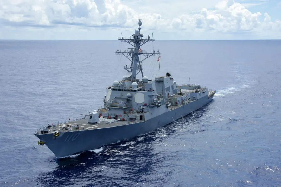 美國「勞倫斯號」飛彈驅逐艦。（圖/翻攝美國海軍網站）